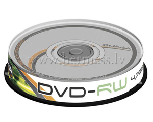 Diski DVD-RW 4.7Gb, Cakebox 5gab.